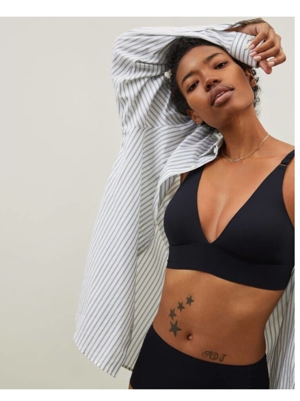 Everlane the invisible bralette M